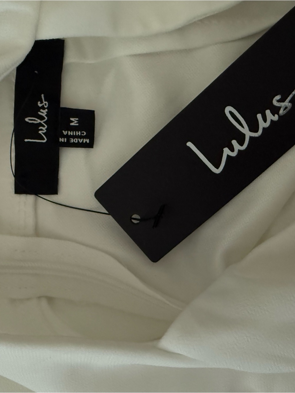 Lulus Simply Delightful White Tie-Back Flutter Sleeve Maxi Dress size M - Picture 4 of 5